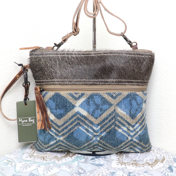 Myra Bag Handbags - NEW Myra Bag Hairon Small Crossbody Bag Canvas Bag